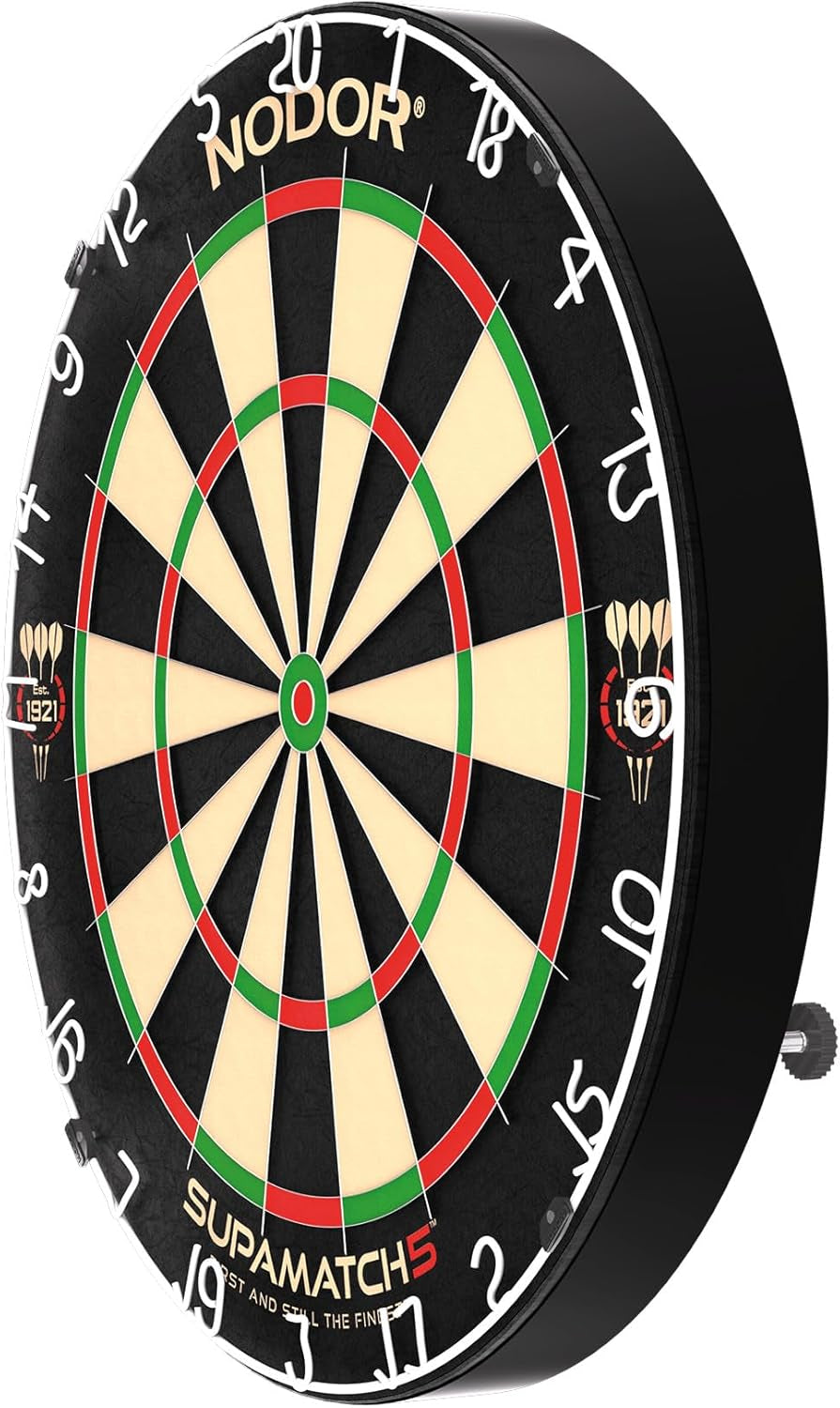 Professional Bristle Dartboards - Supamatch 5, Supawire 2 and Supabull 2