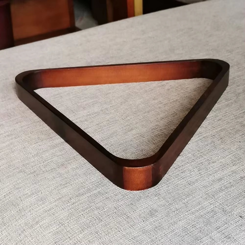 Billiard Triangle Rack 2-1/4 Pool Balls 8-Ball Triangle Rack 57.2Mm Wood Durable Pool Tripod Snooker Billiard Balls Accessories