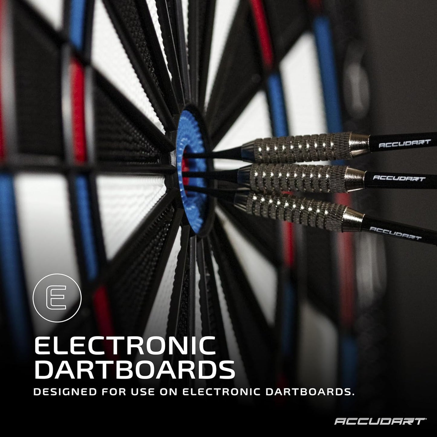 50 Pack Replacement Soft Tips - 20 Black - 15 Red - 15 White - Fully Customizable - Designed for Electronic Dartboards