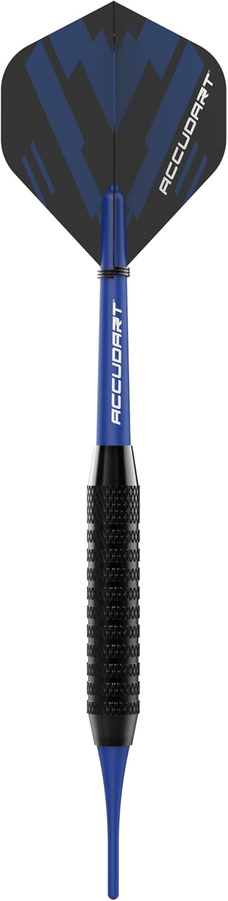 24Pk Soft Tip Dart Multi-Pack - Onyx Coated Soft Tip Barrel - Polycarbonate Shafts - Standard Poly Flights