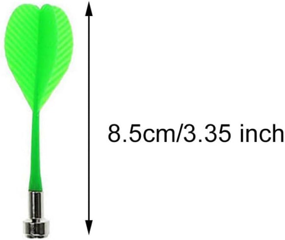 24Pcs Magnetic Darts, Plastic Darts Replacement for Magnet Dartboard Safety Darts Magnetic Darts Plastic Safety Darts Game Replacement for Magnet Dartboard