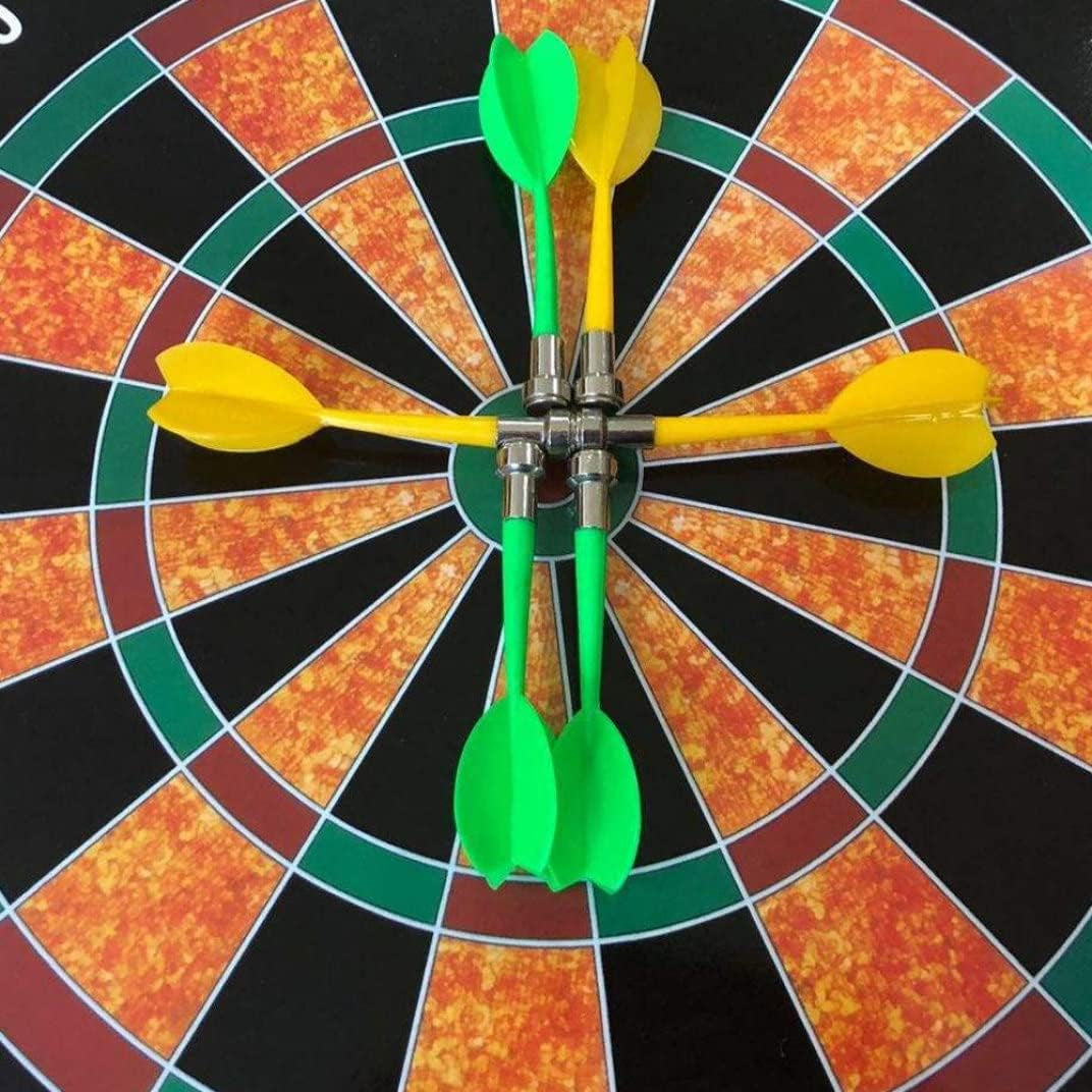 24Pcs Magnetic Darts, Plastic Darts Replacement for Magnet Dartboard Safety Darts Magnetic Darts Plastic Safety Darts Game Replacement for Magnet Dartboard