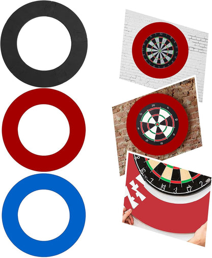 Round Darts Board Surround Rings Dartboards Wall Protector Wall Protections Dartboards Backboard for Homes Playrooms