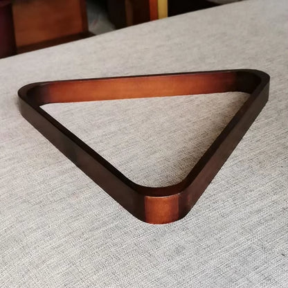 ​Billiard Triangle Rack 2-1/4 Pool Balls 8-Ball Triangle Rack 57.2Mm Wood Durable Pool Tripod Snooker Billiard Balls Accessories
