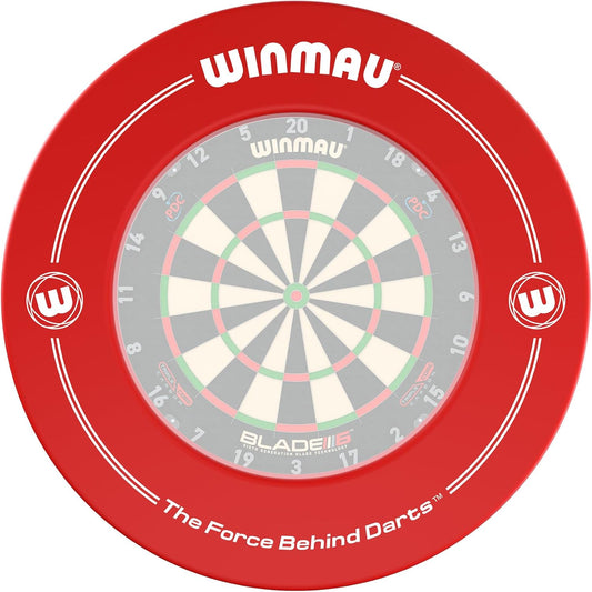 Red Printed Dartboard Surround