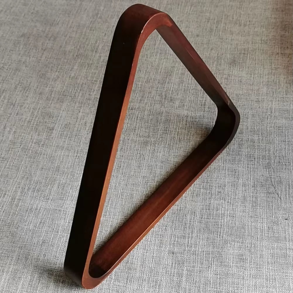 ​Billiard Triangle Rack 2-1/4 Pool Balls 8-Ball Triangle Rack 57.2Mm Wood Durable Pool Tripod Snooker Billiard Balls Accessories