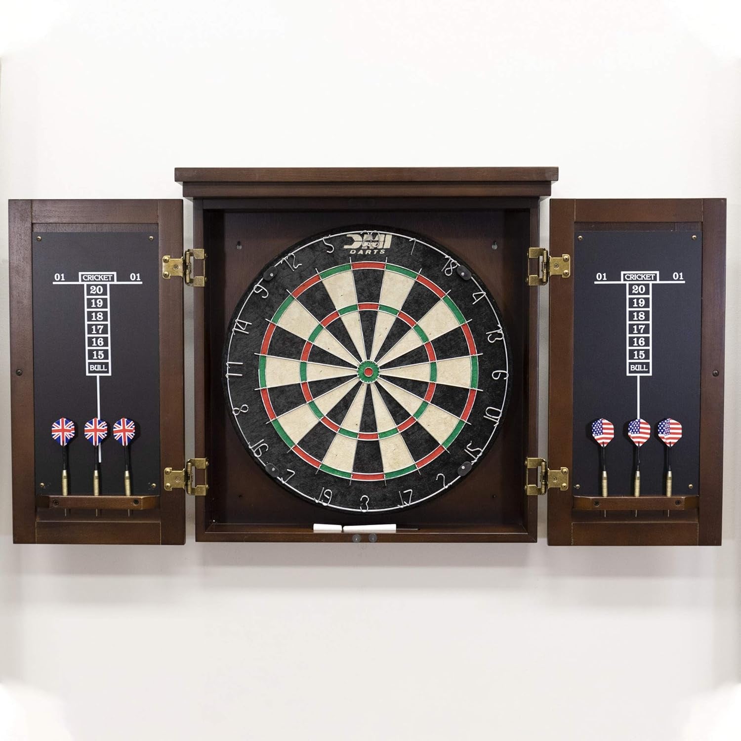 Traditional Dartboard Cabinet