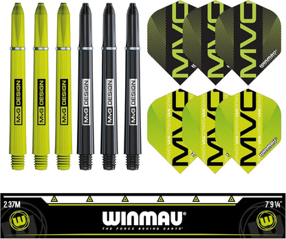 Michael Van Gerwen Mvg Sets Available with Dartboards, Cabinets, Surrounds, Darts and Accessories