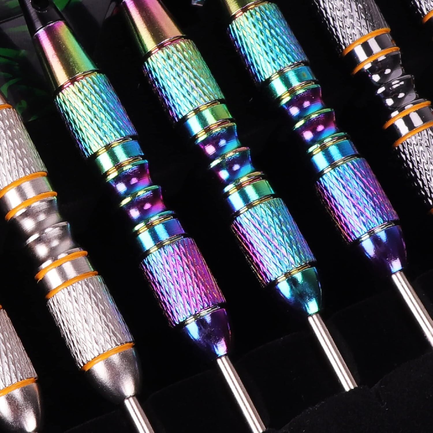 Turnart Darts Metal Tip Set - Steel Tip Darts Darts Set Professional Metal Darts