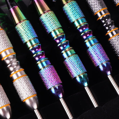 Turnart Darts Metal Tip Set - Steel Tip Darts Darts Set Professional Metal Darts