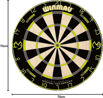 Michael Van Gerwen Mvg Sets Available with Dartboards, Cabinets, Surrounds, Darts and Accessories