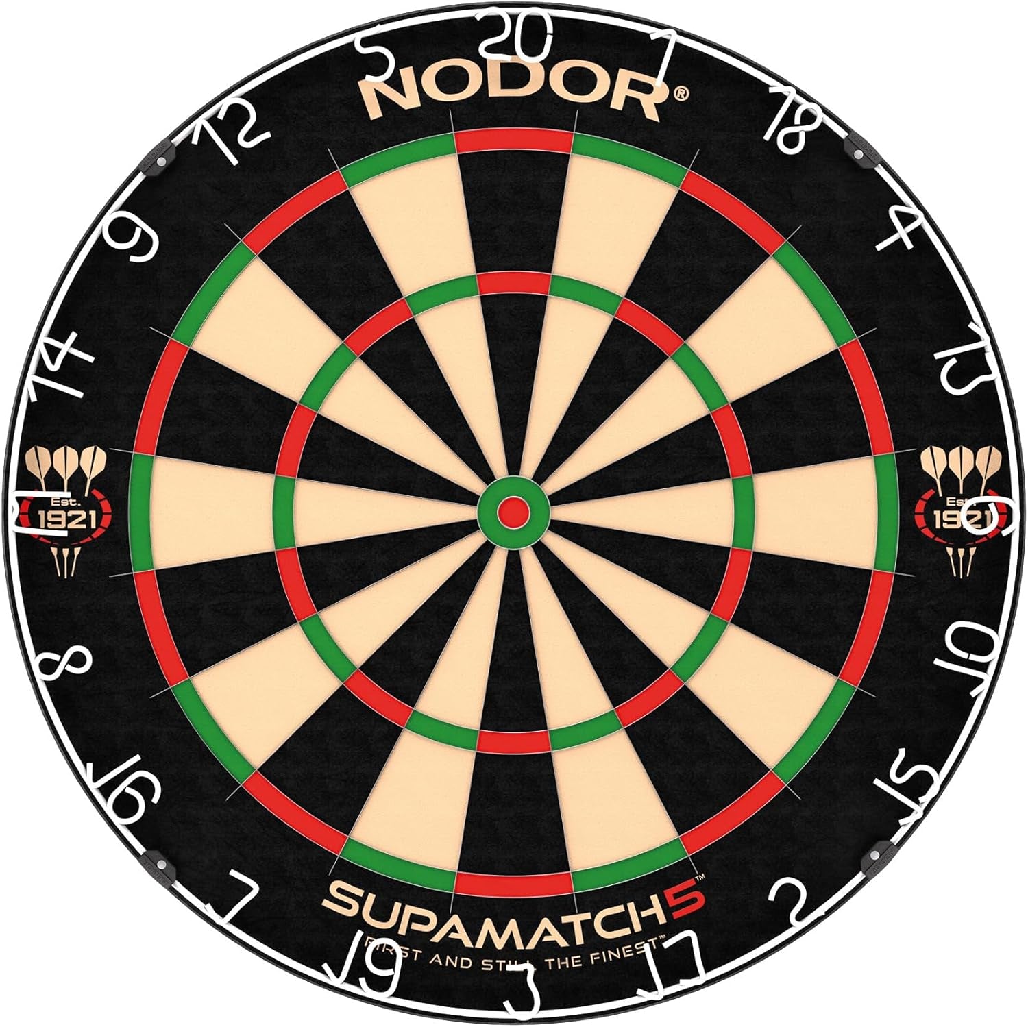 Professional Bristle Dartboards - Supamatch 5, Supawire 2 and Supabull 2