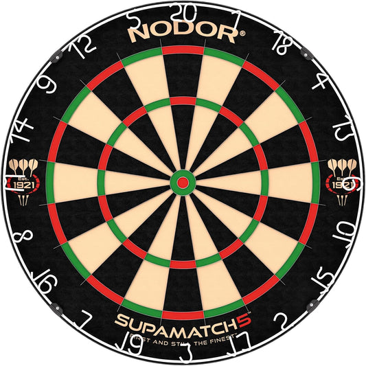Professional Bristle Dartboards - Supamatch 5, Supawire 2 and Supabull 2