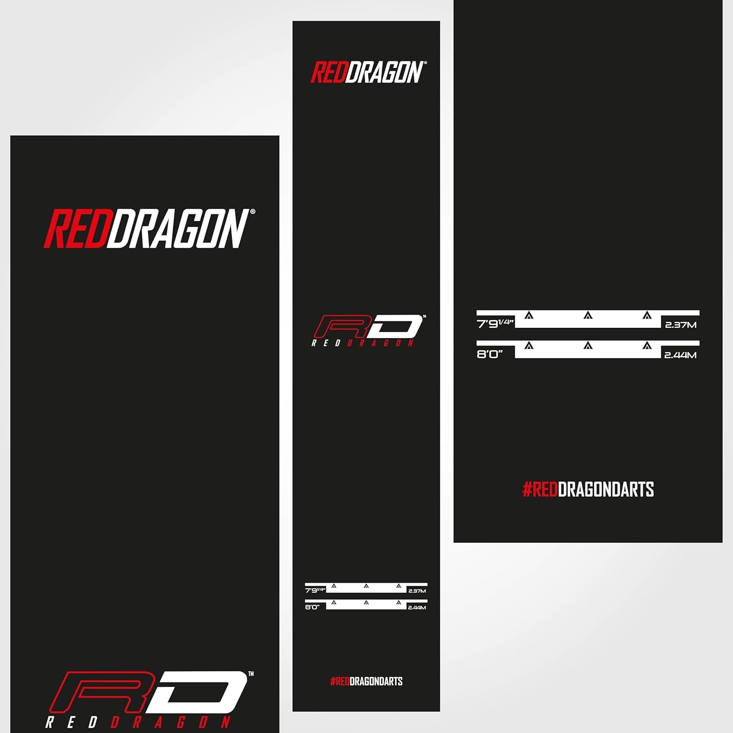 Dart Mat with Throw Line - Non-Slip Rubber Dart Board Floor Mat